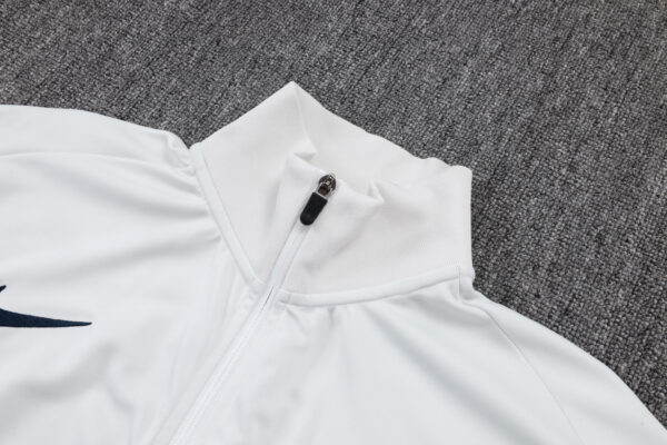 25/26 Inter Milan OFF White Full Zipper Tracksuit - Image 3
