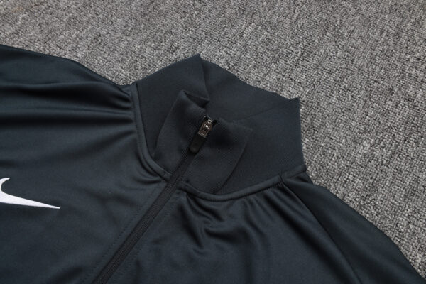 25/26 Chelsea FC Dark Gray Full Zipper Tracksuit - Image 3