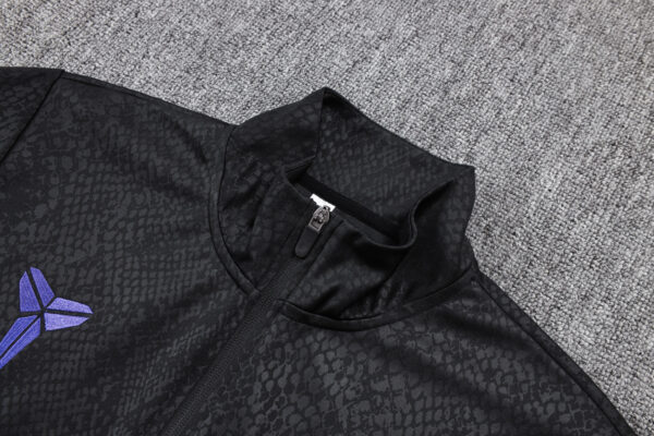 25/26 Fc Barcelona Labasa Black Full Zipper Tracksuit - Image 3