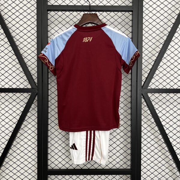 25/26 Aston Villa Home Kids Kit - Image 6