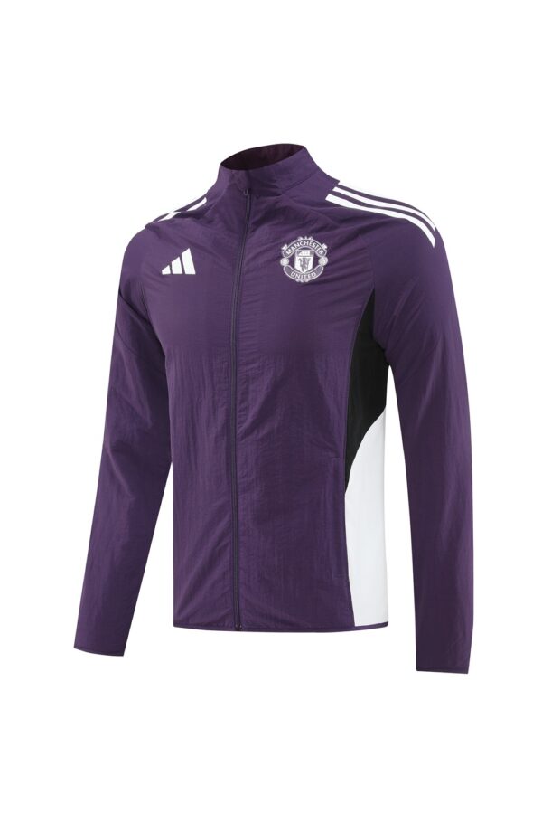 25 Manchester Untied Purple Windbreaker