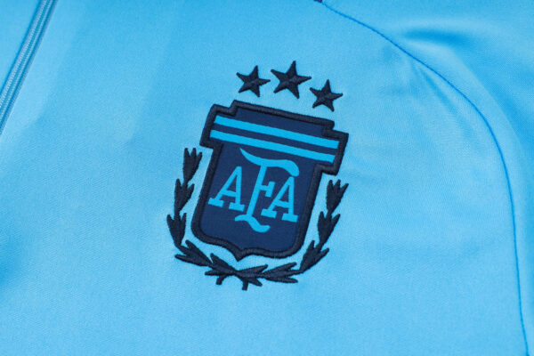 24/25 Argentina Light Blue Half Zipper Tracksuit - Image 5