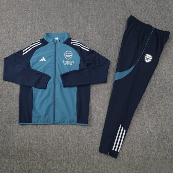 25/26 Arsenal Blue Windbreaker Set - Image 2