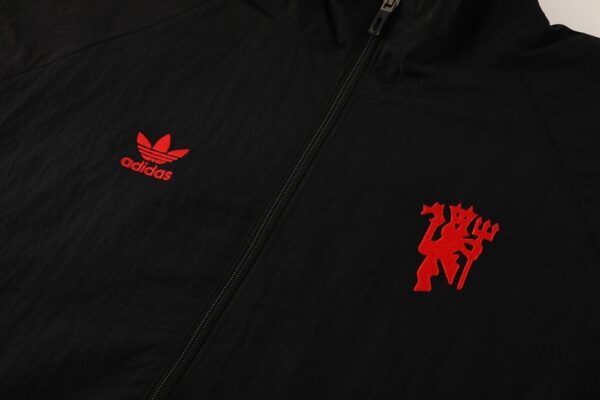 25 Manchester Untied Black Windbreaker - Image 3