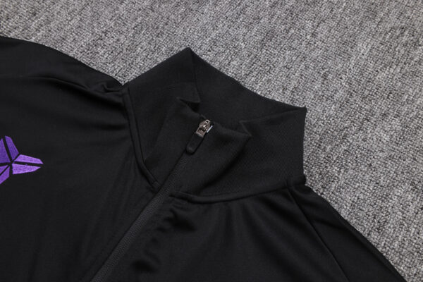25/26 Fc Barcelona X Cupra Black Full Zipper Tracksuit - Image 5
