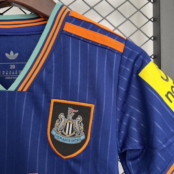 25/26 Newcastle United Third Away Kids Kit - Image 3
