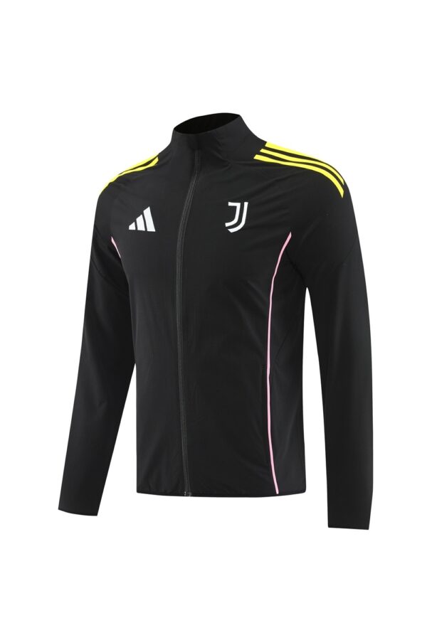 25 Juventus Black Windbreaker