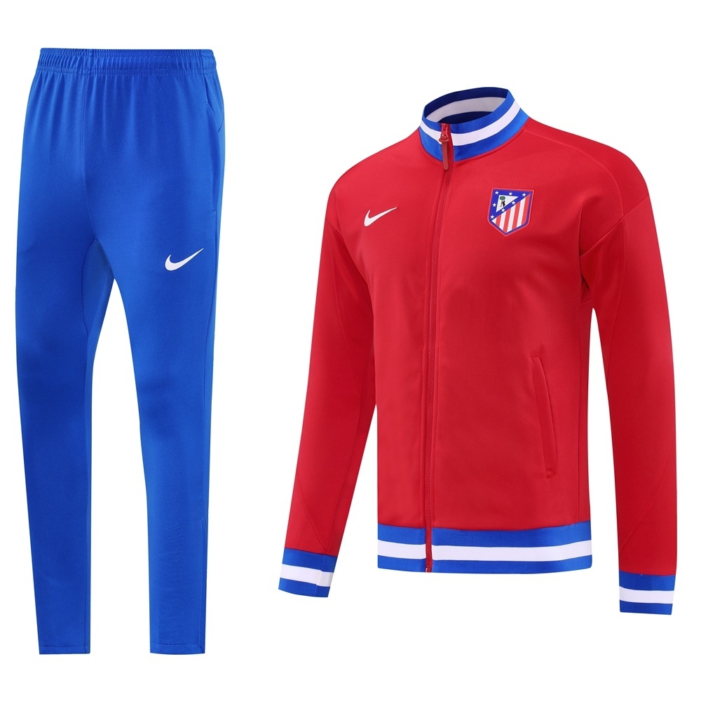 25/26 Atletico Madrid Red Full Zipper Tracksuit
