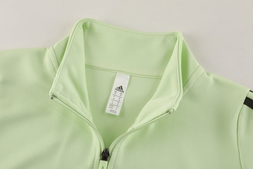 25/26 Real Madrid Light Green Full Zipper Tracksuit - Image 5