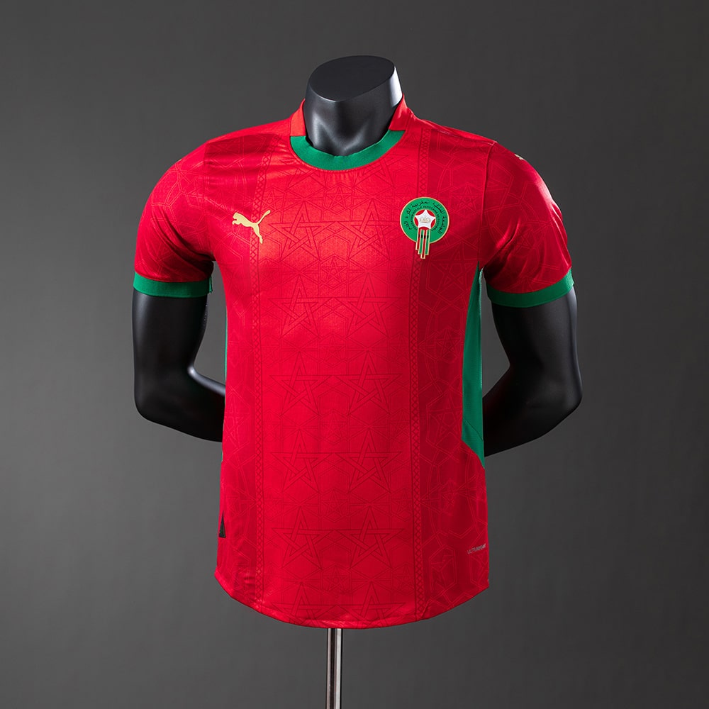 24/25 Morocco Home Kit Player Version
