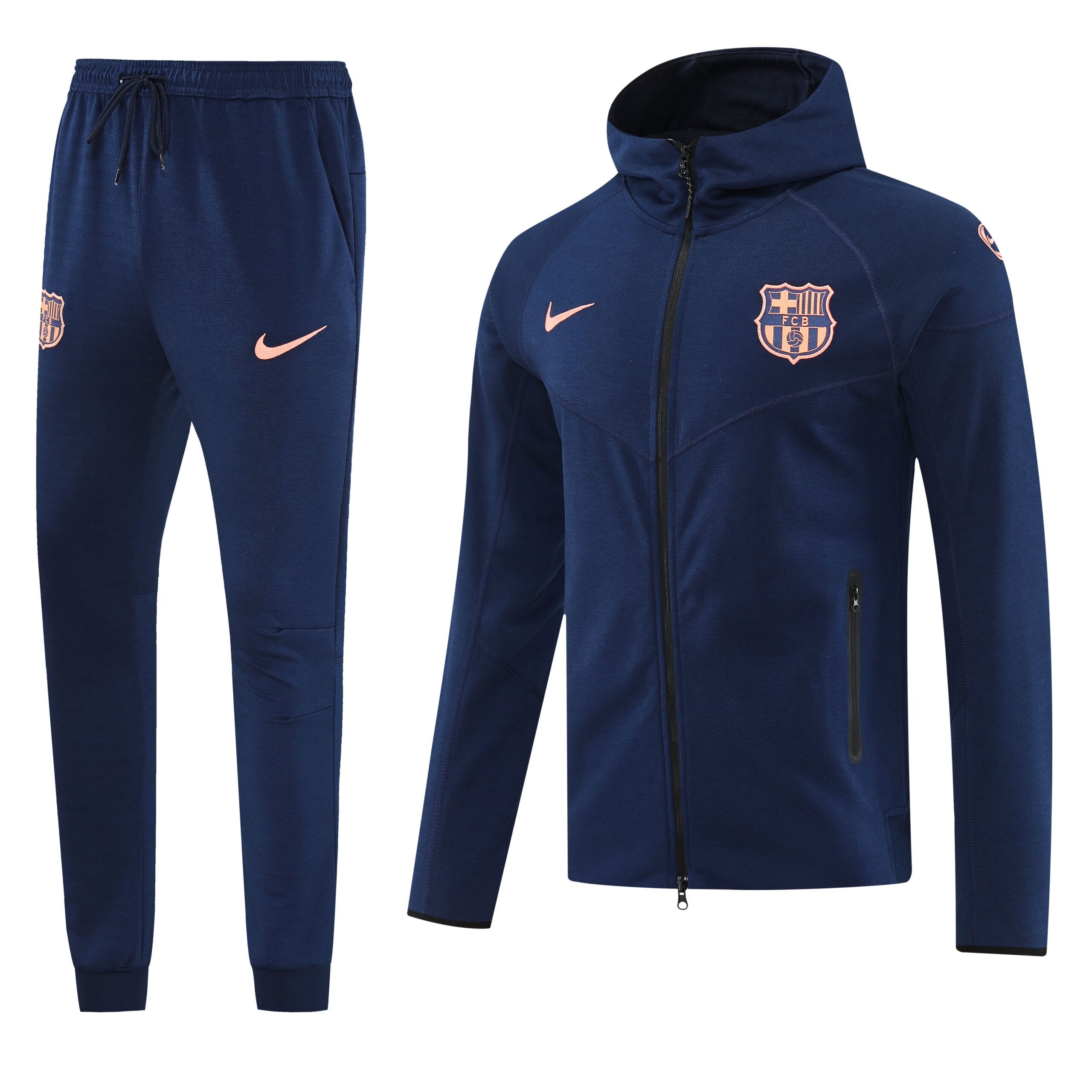 25/26 FC Barcelona Royal Blue Hoodie Set