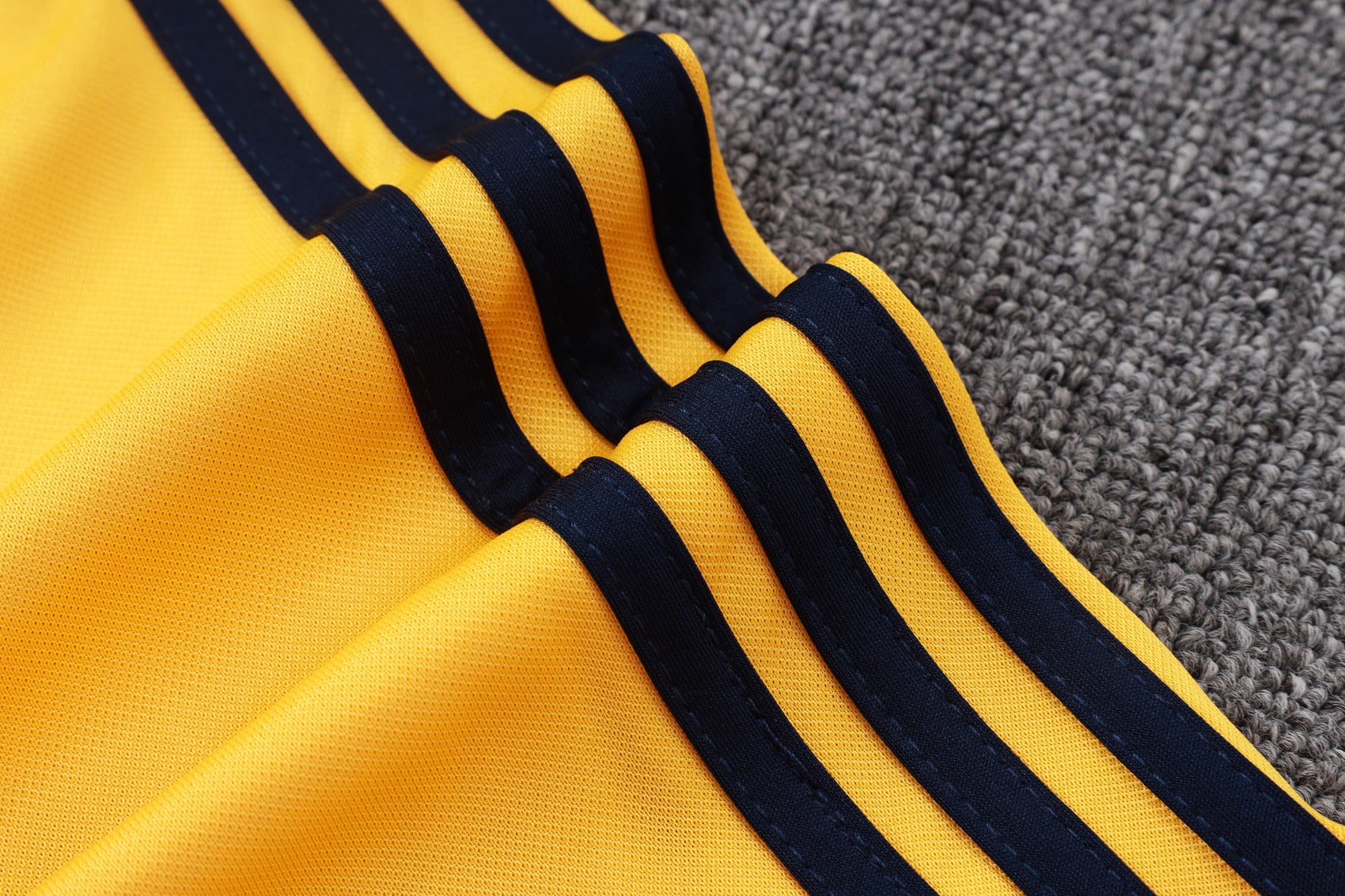 25/26 Boca Juniors Yellow Full Zipper Tracksuit - Image 6