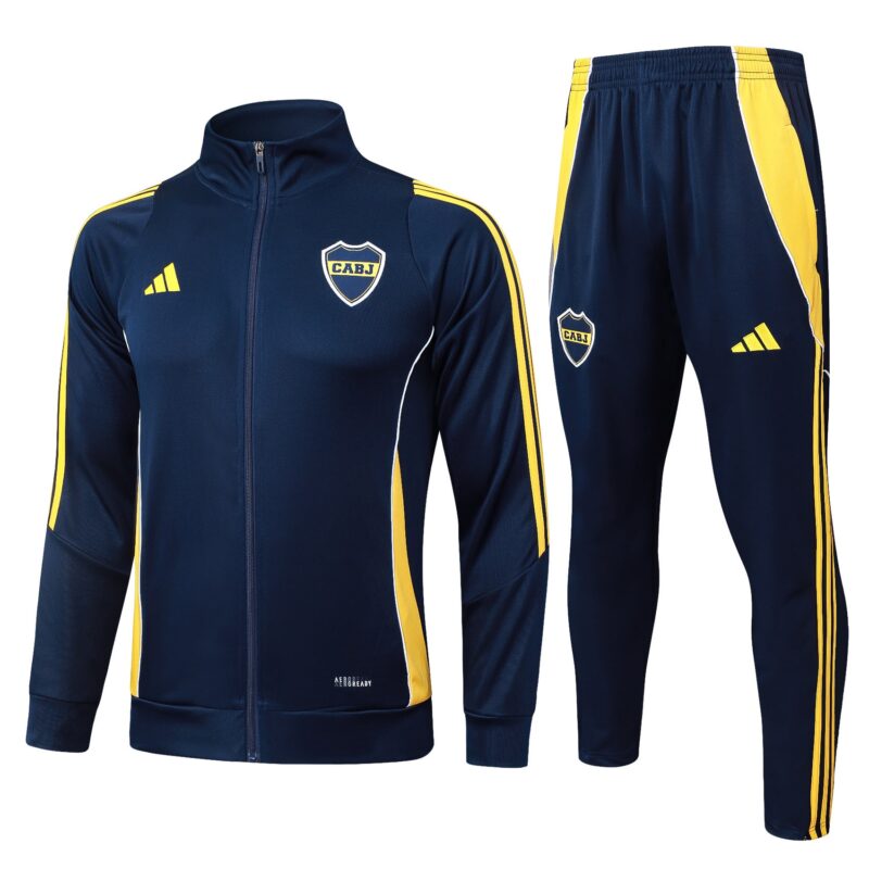 25/26 Boca Juniors Royal Blue Full Zipper Tracksuit