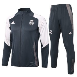 24/25 Real Madrid Dark Gray Tracksuit