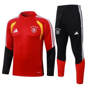 26/27 Red Black Training Tracksuit
