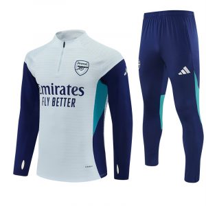 25/26 Arsenal Light Grey Training Tracksuit