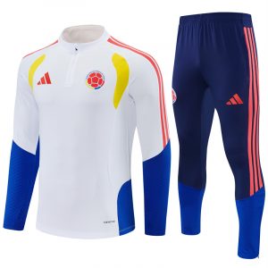 26/27 Colombia White Training Tracksuit