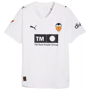 25/26 Valencia Home Fan Version Jersey
