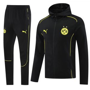 24/25 Broussia Dortmund Black Sweatshirt & Pants Set