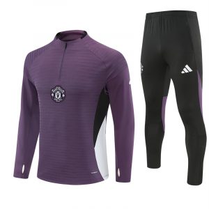 25/26 Manchester United Purple Training Tracksuit