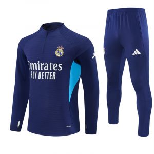 25/26 Real Madrid Royal Blue Training Tracksuit