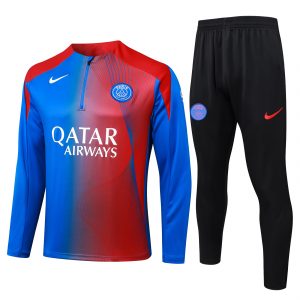 25/26 PSG Blue Red Training Tracksuit