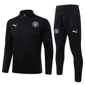 25/26 Manchester City Black Training Tracksuit