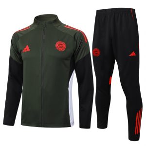 25/26 Bayern Munich Dark Green Tracksuit