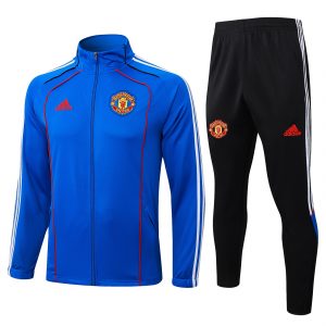 25/26 Manchester United Blue Retrto Version Tracksuit