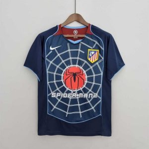 Atletico Madrid Retro 2003-2005 Away Jersey – Spiderman edition