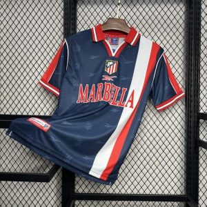 Atletico madrid retro away jersey 1998-1999