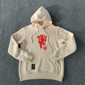 Manchester United off-white hoodie