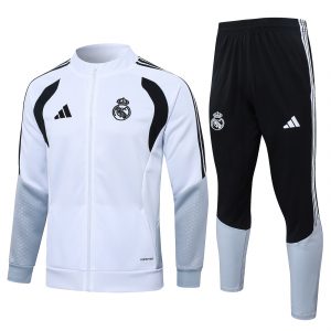26/27 Real Madrid White Tracksuit